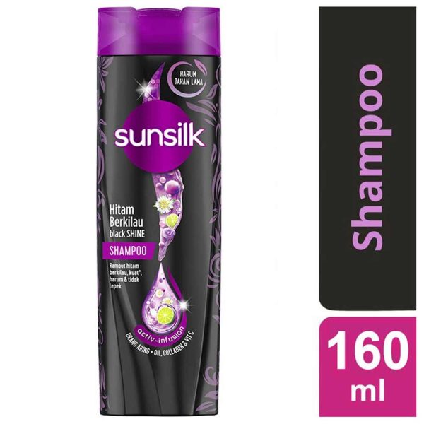 SUNSILK B/S 160ML (BLACK)