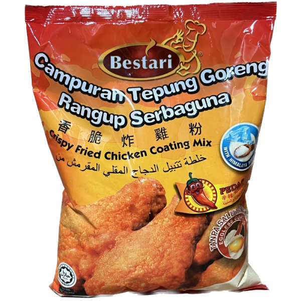 BESTARI T/GORENG AYAM PEDAS 1KG 炸鸡粉