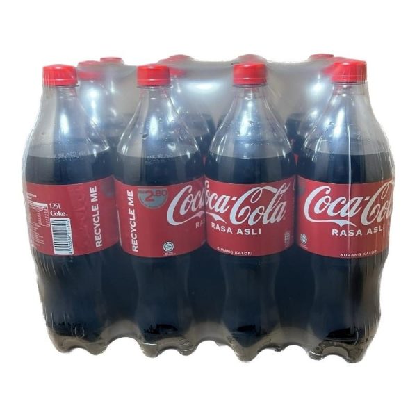 COKE ASLI 1.25L RM2.80 (1X12)