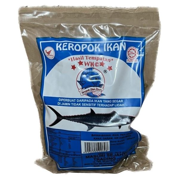 KEROPOK IKAN ENAK 500G 鱼饼