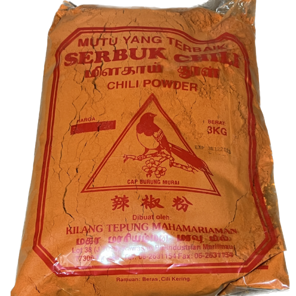 MAHAS SERBUK CILI 3KG