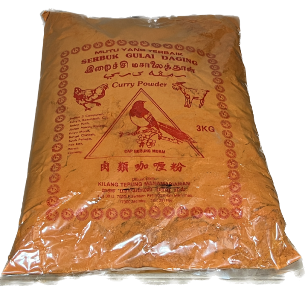 MAHAS SERBUK KARI 3KG 咖喱粉