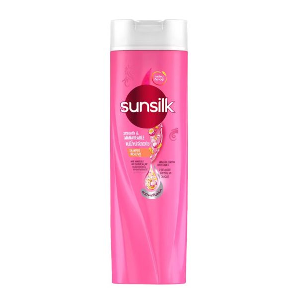 SUNSILK SMOOTH 300ML (PINK)