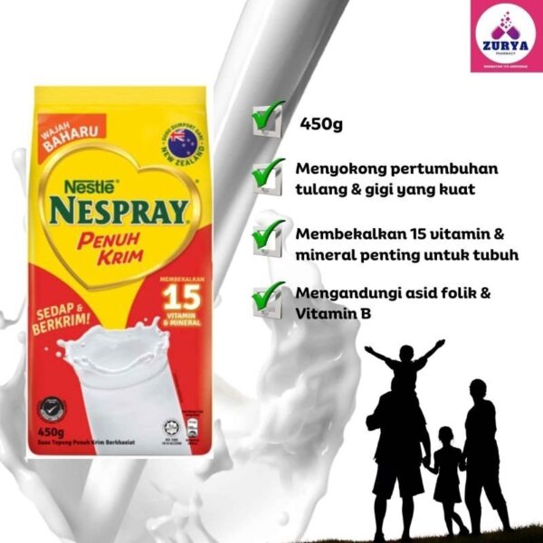 NESPRAY SUSU PENUH KRIM 450G