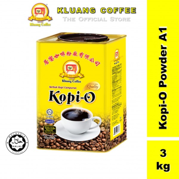 KOPI CAP TV TIN 3KG (KASAR) 咖啡粉