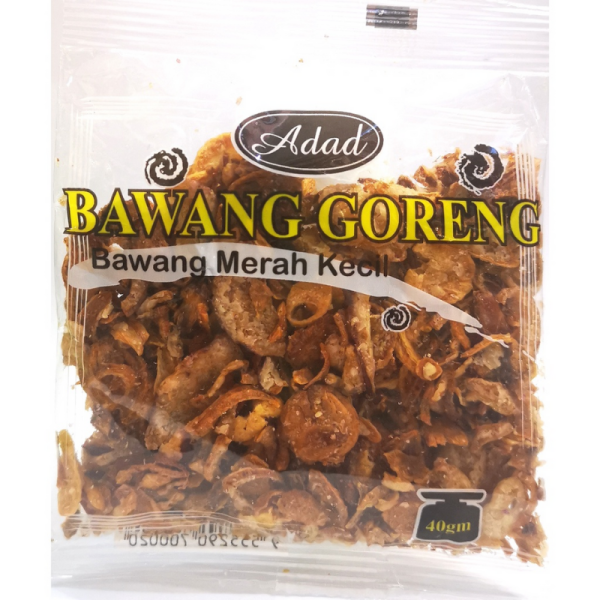 ADAD BAWANG GORENG 40GM RM1.30 炸葱