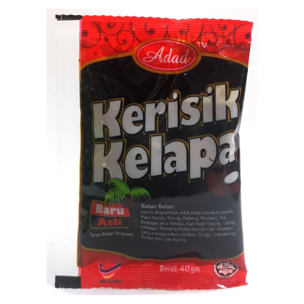 ADAD KERISIK KELAPA 40GM RM1.10