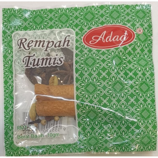 ADAD REMPAH PEKET 10GM RM1.00