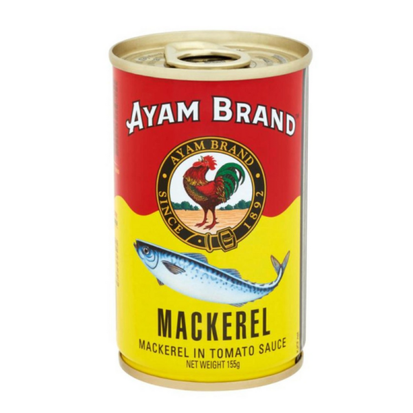 AYAM BRAND MACKEREL 155G 鸡标沙丁鱼