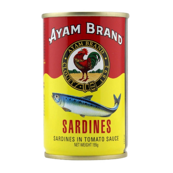 AYAM BRAND SARDINE 155G 鸡标沙丁鱼