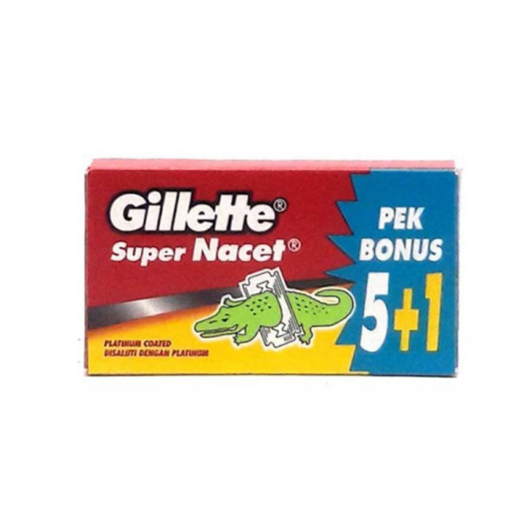 GILLETTE SUPER NACET 剃须刀片