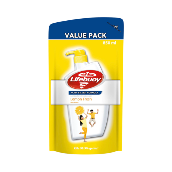 LIFEBUOY REFILL LEMON 850ML