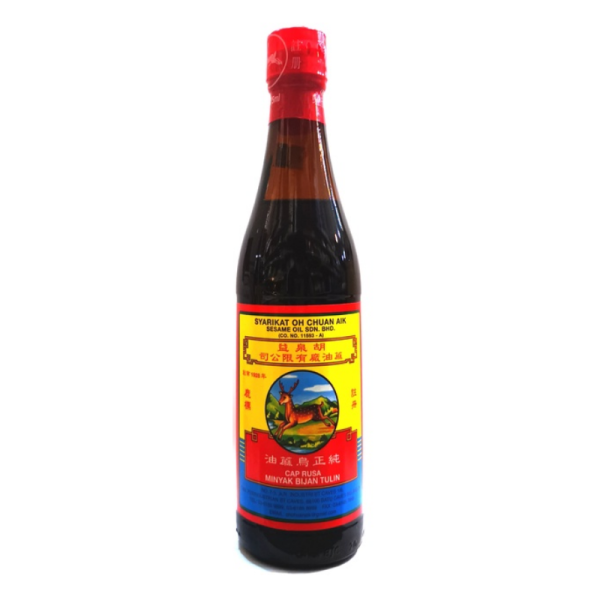 MINYAK BIJAN RUSA MERAH 315ML 麻油