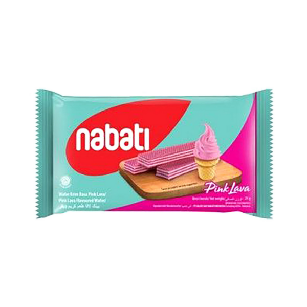 NABATI PINK LAVA 50G 威化饼