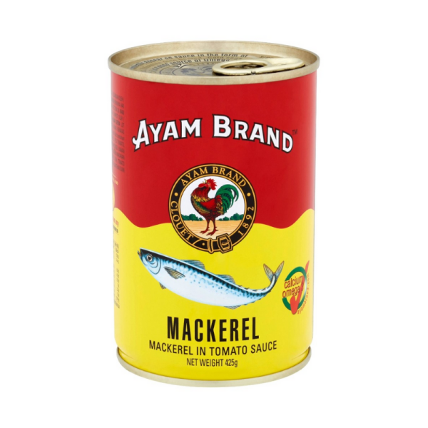 AYAM BRAND MACKEREL 425G 鸡标沙丁鱼