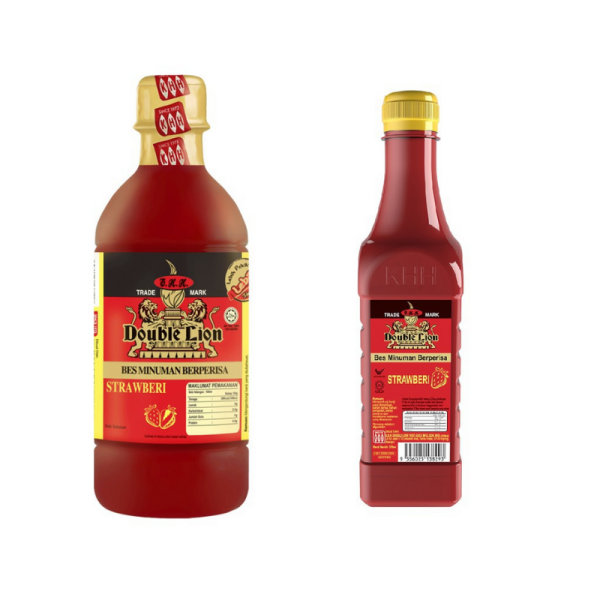 DOUBLE LION STRAWBERI 495ML