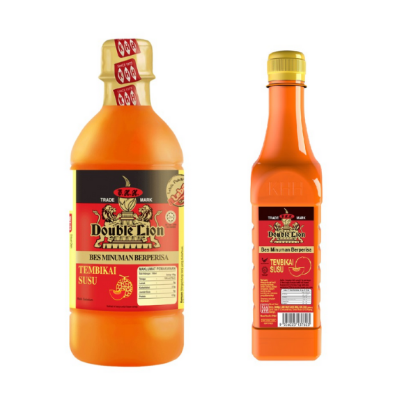 DOUBLE LION TEMBIKAI SUSU 495ML