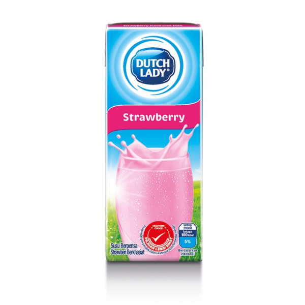 DUTCH LADY STRAWBERI 200ML