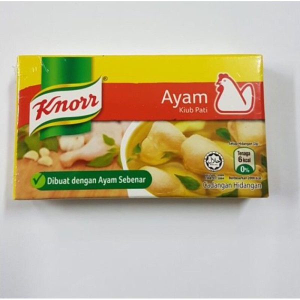 KNORR KIUB AYAM (6 KIUB)