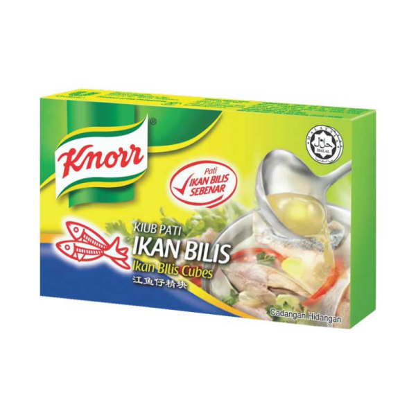 KNORR KIUB PATI IKAN BILIS (2 KIUB)