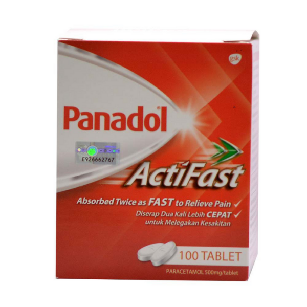 PANADOL ACTIFAST 100'S