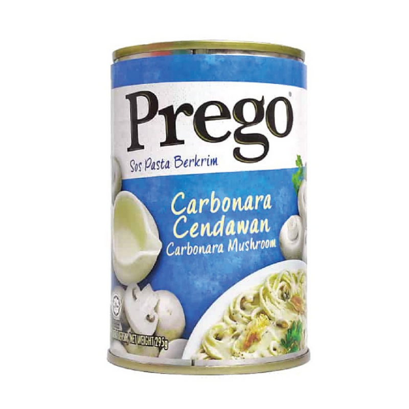 PREGO CARBONARA MUSHROOM 295G