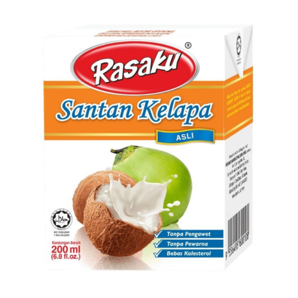 RASAKU KRIM KELAPA 24% 200ML 椰浆