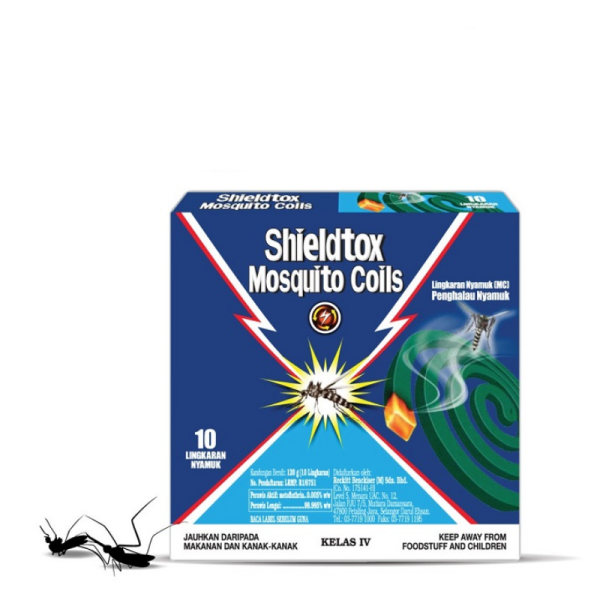 SHIELDTOX MOSQUITO COILS 120G (1X10) 蚊香