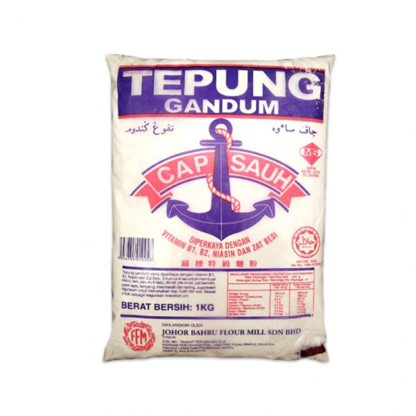 T.GANDUM SAUH 1KG 描标面粉