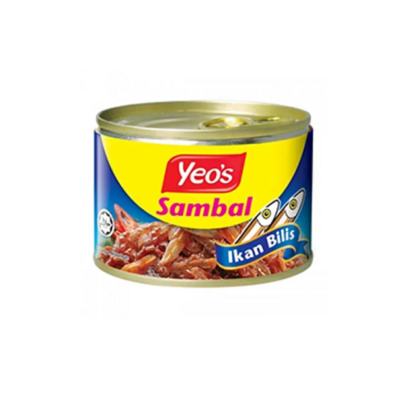 YEOS SAMBAL BILIS 160G 辣椒江鱼