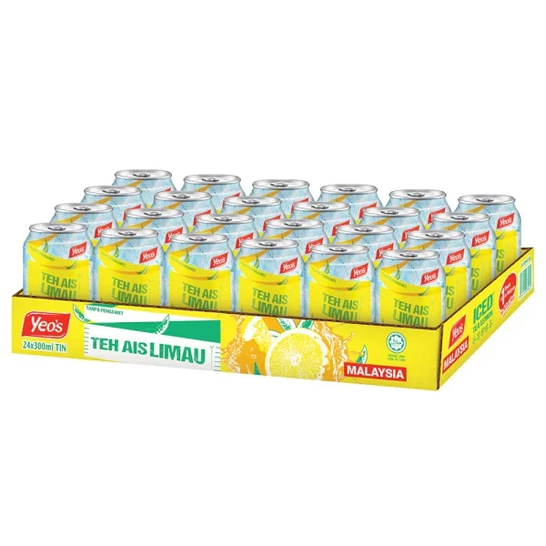 YEOS ICE LEMON TEA TIN 300ML 柠檬茶