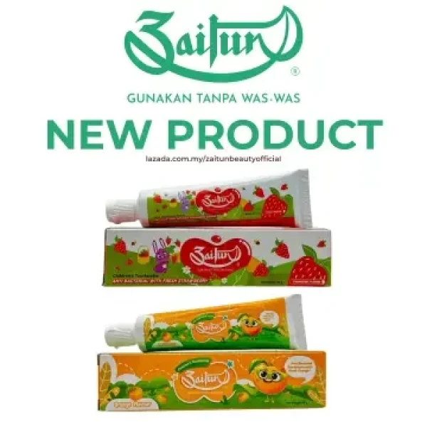 ZAITUN KIDS TOOTHPASTE 40G OREN