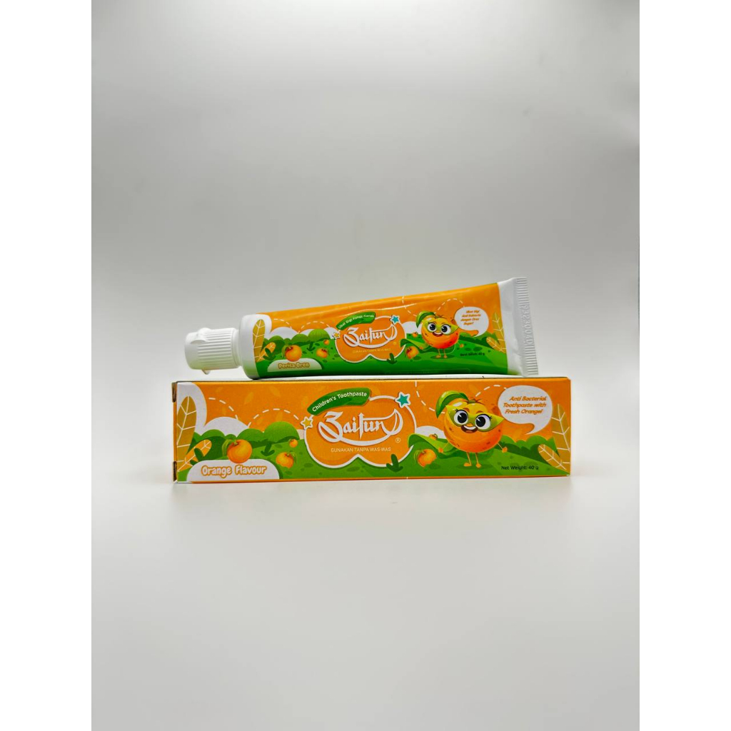 ZAITUN KIDS TOOTHPASTE 40G OREN