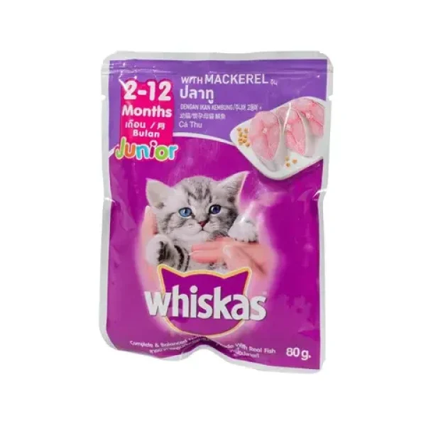 whislas junior mackerel 80g