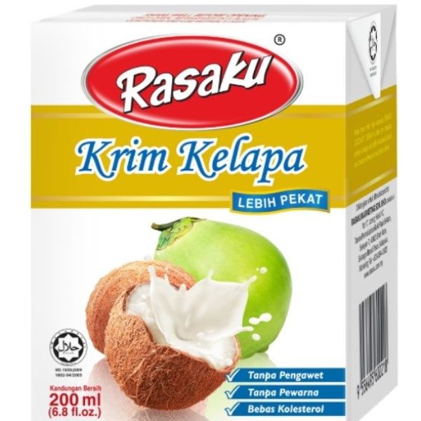 RASAKU 17% KRIM KELAPA 200ML