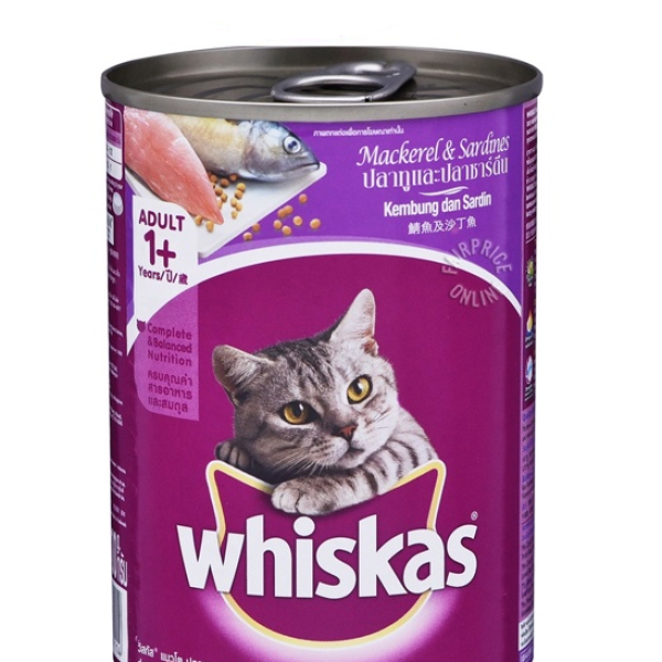 WHISKAS MACKEREL 400G