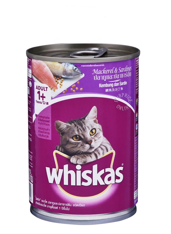 WHISKAS MACKEREL 400G