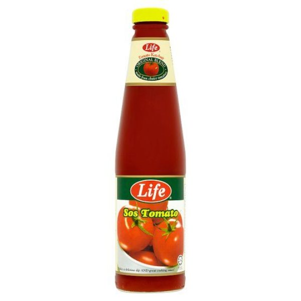 LIFE TOMATO KETCHUP 485G