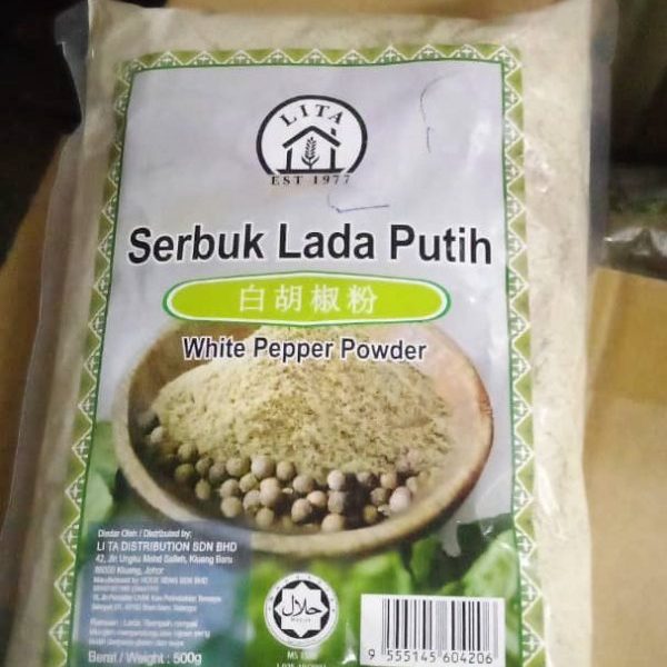 LITA SERBUK LADA PUTIH 500G