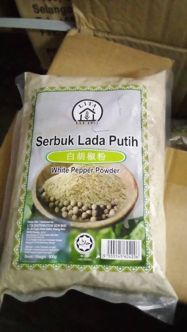 LITA SERBUK LADA PUTIH 500G