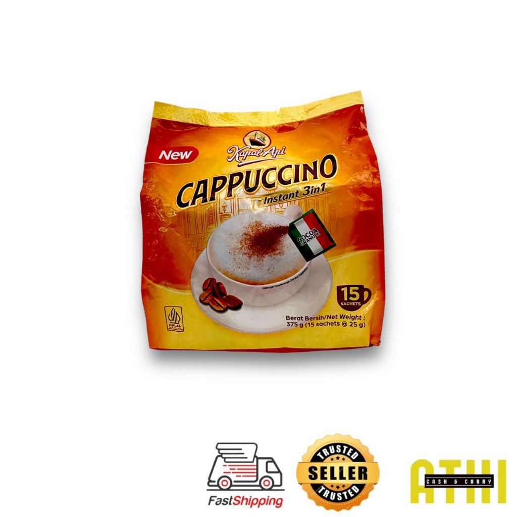 KAPAL API CAPPUCINO 25G(15"S)