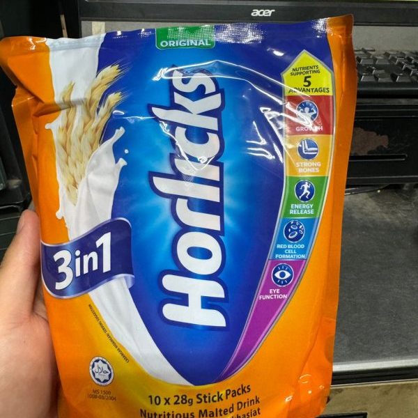 HORLICKS 3IN1 28G (10 SACHET)