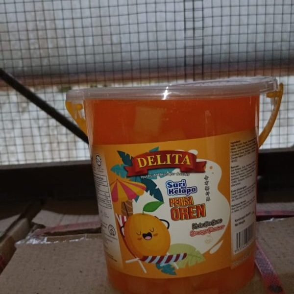 DELITA NATA DRINKS ORANGE 1.5KG