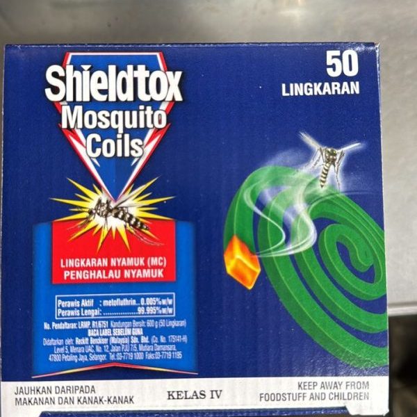 SHIELDTOX MOSQUITO COILS 50'S