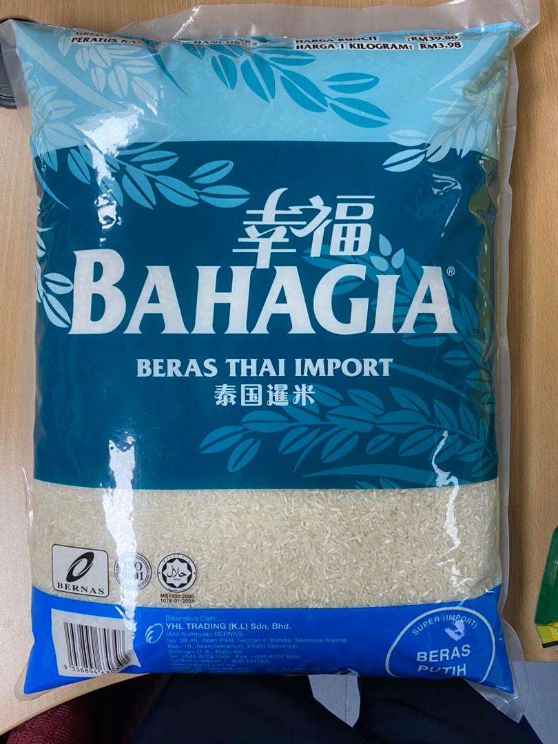 BAHAGIA BERAS IMPORY 10KG