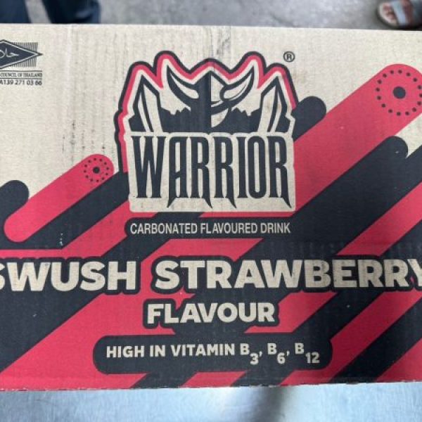 WARRIOR DRINK 320ML (SWUSH STRAWBERRY)