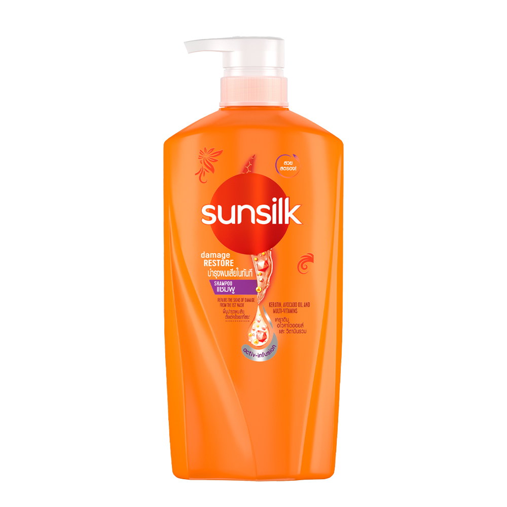 SUNSILK SHAMPOO D/R(ORENGE) 625ML