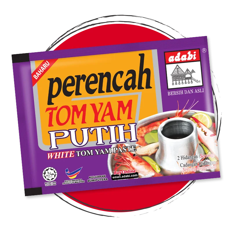 ADABI TOMYAM PUTIH 40G