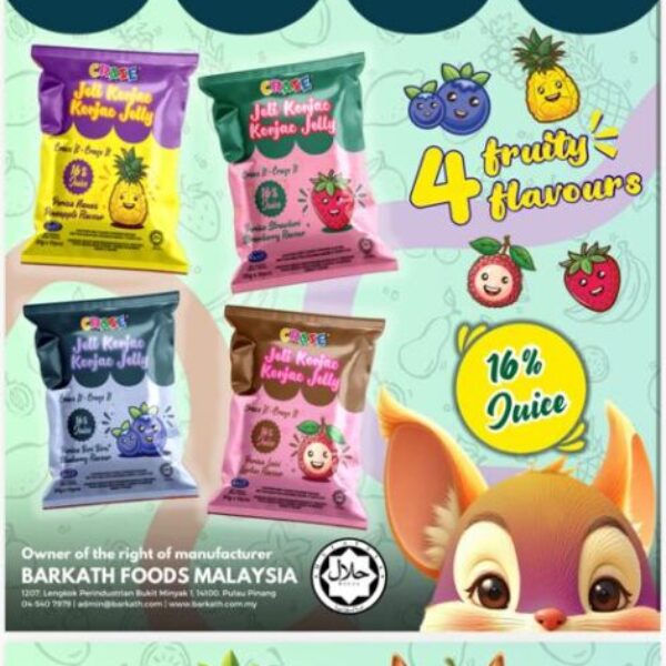 CRAZE CONJAC JELLY BLUEBERRY 20g (10's)