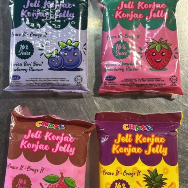 CRAZE KONJAC JELLY LAICI 20g (10's)